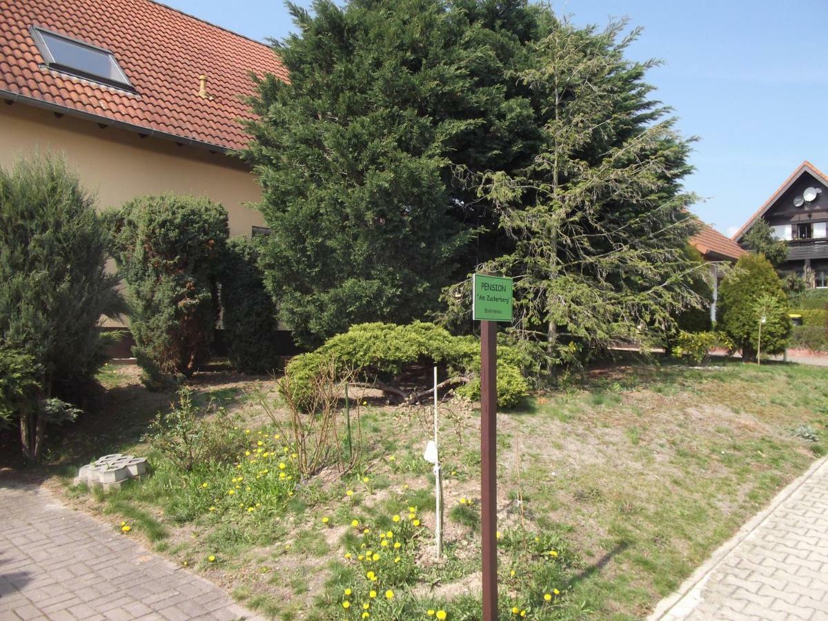 Pension "Am Zuckerberg" Brahmenau Exterior foto